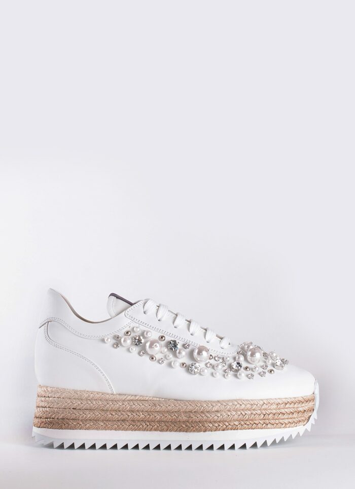 LEATHER SNEAKERS - LE SILLA