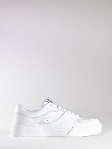 LEATHER SNEAKERS NEW ROMA - DOLCE & GABBANA