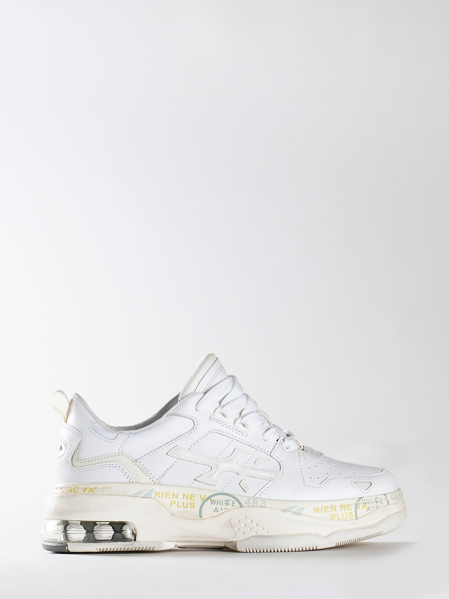 LEATHER SNEAKERS DRAKE D - PREMIATA