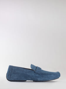 SUEDE LOAFERS - MORESCHI