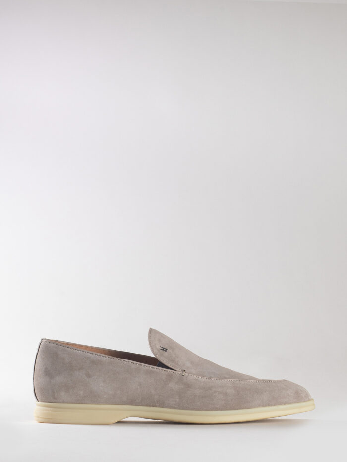 SUEDE LOAFERS - MORESCHI