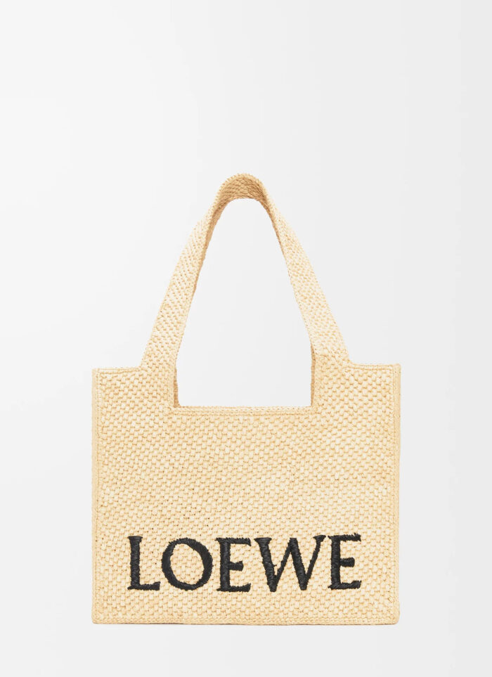 Raffia basket - LOEWE