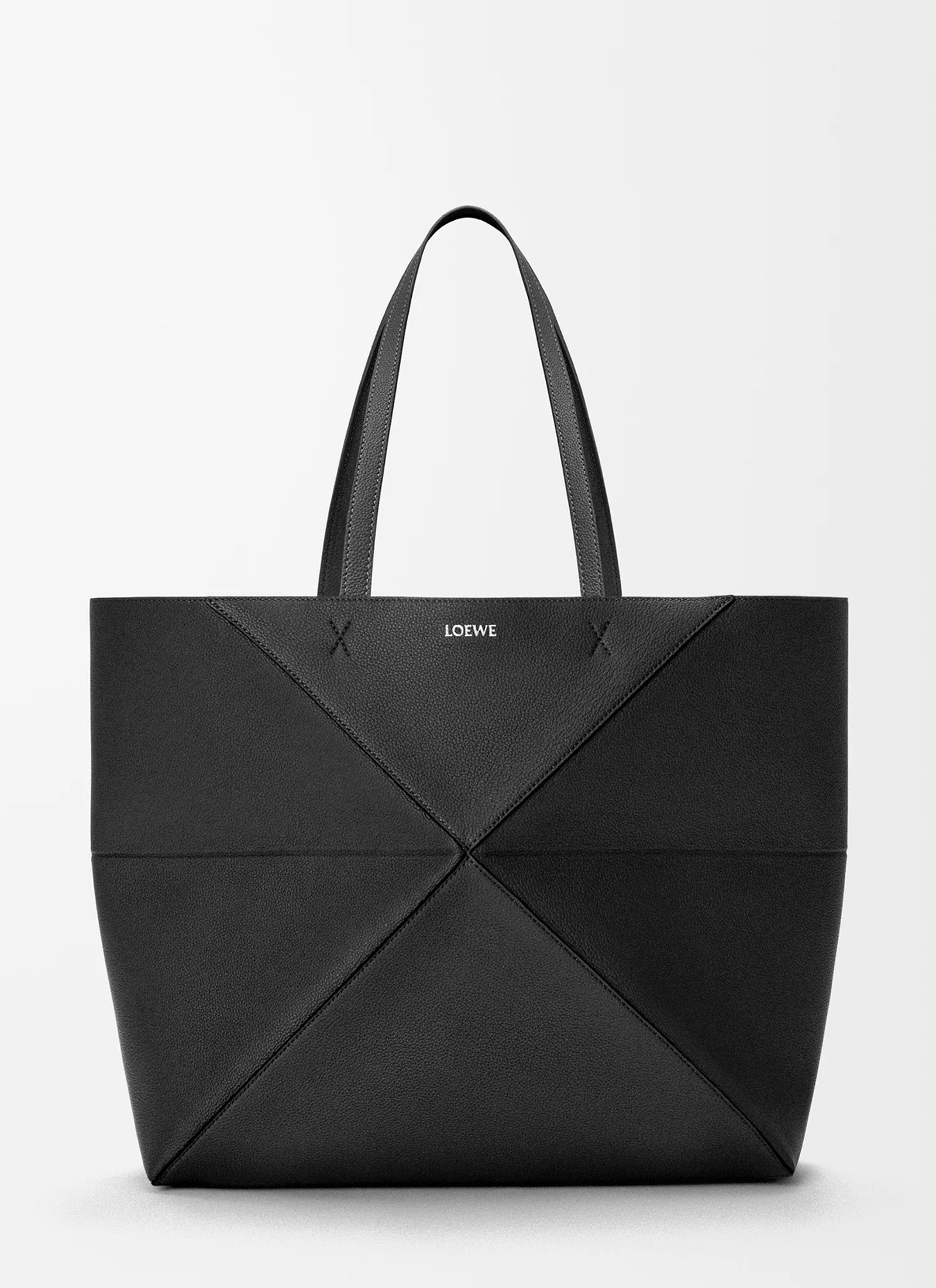 Кожаная сумка Large horizontal Puzzle Fold tote - LOEWE