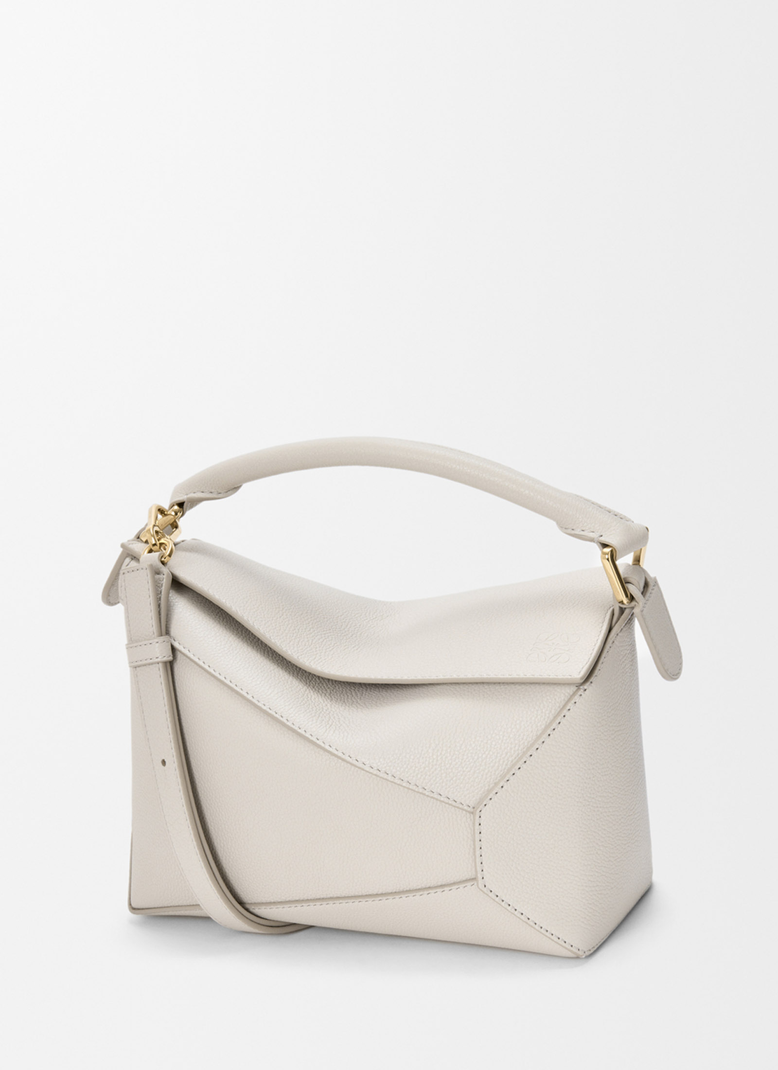 Кожаная сумка Puzzle Small - LOEWE