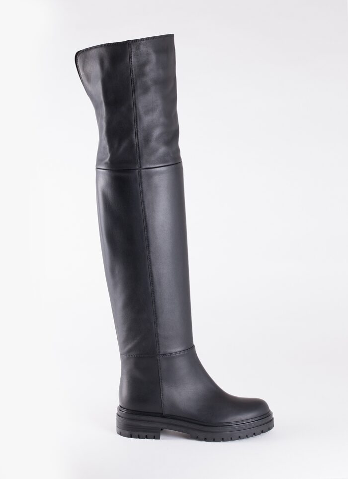 LEATHER BOOTS - GIANVITO ROSSI
