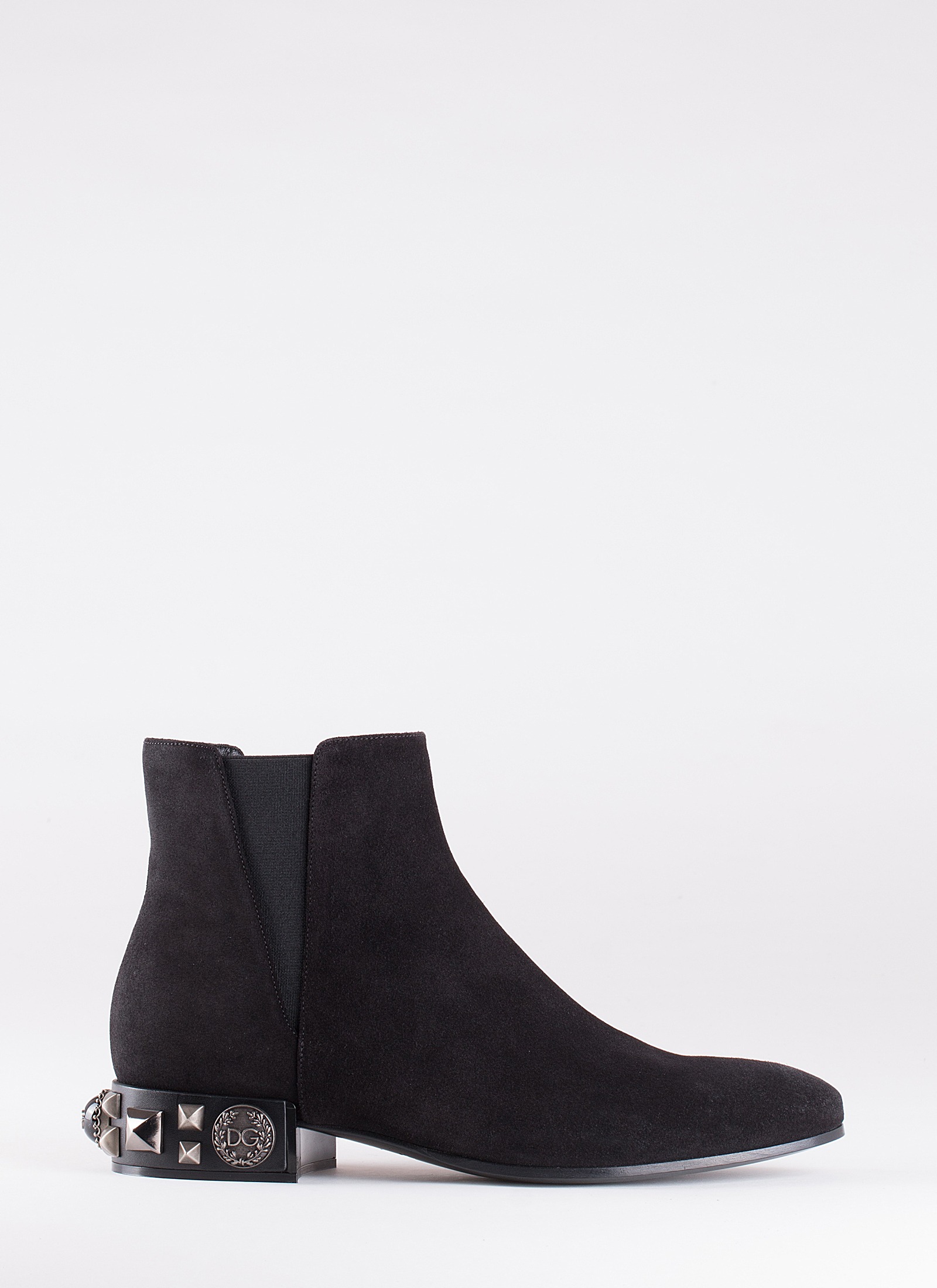 NAPOLI SUEDE CHELSEA BOOTS - DOLCE & GABBANA