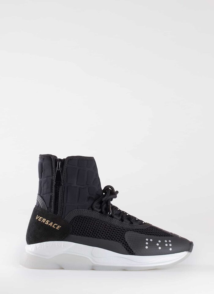 COMBINED SNEAKERS AND SOCKS - VERSACE