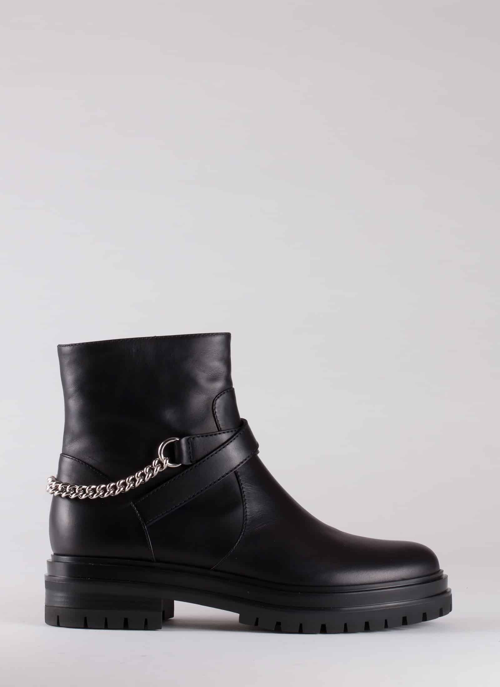 LEATHER BOOTS - GIANVITO ROSSI