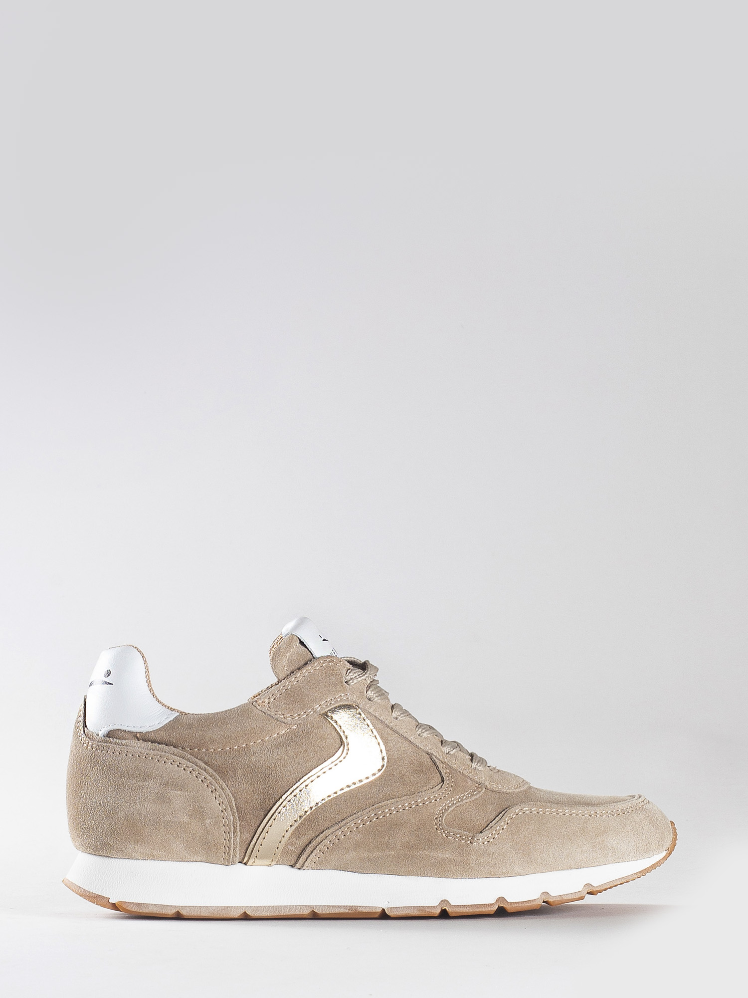SUEDE SNEAKERS - VOILE BLANCHE