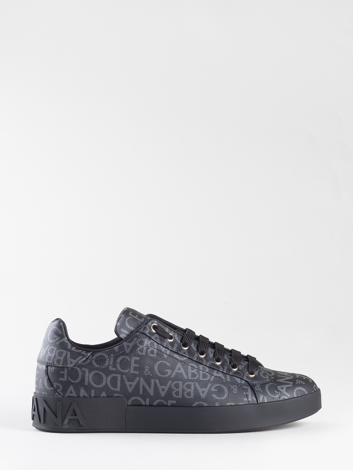 PORTOFINO COLLECTION - DOLCE & GABBANA JAQUARD SNEAKERS