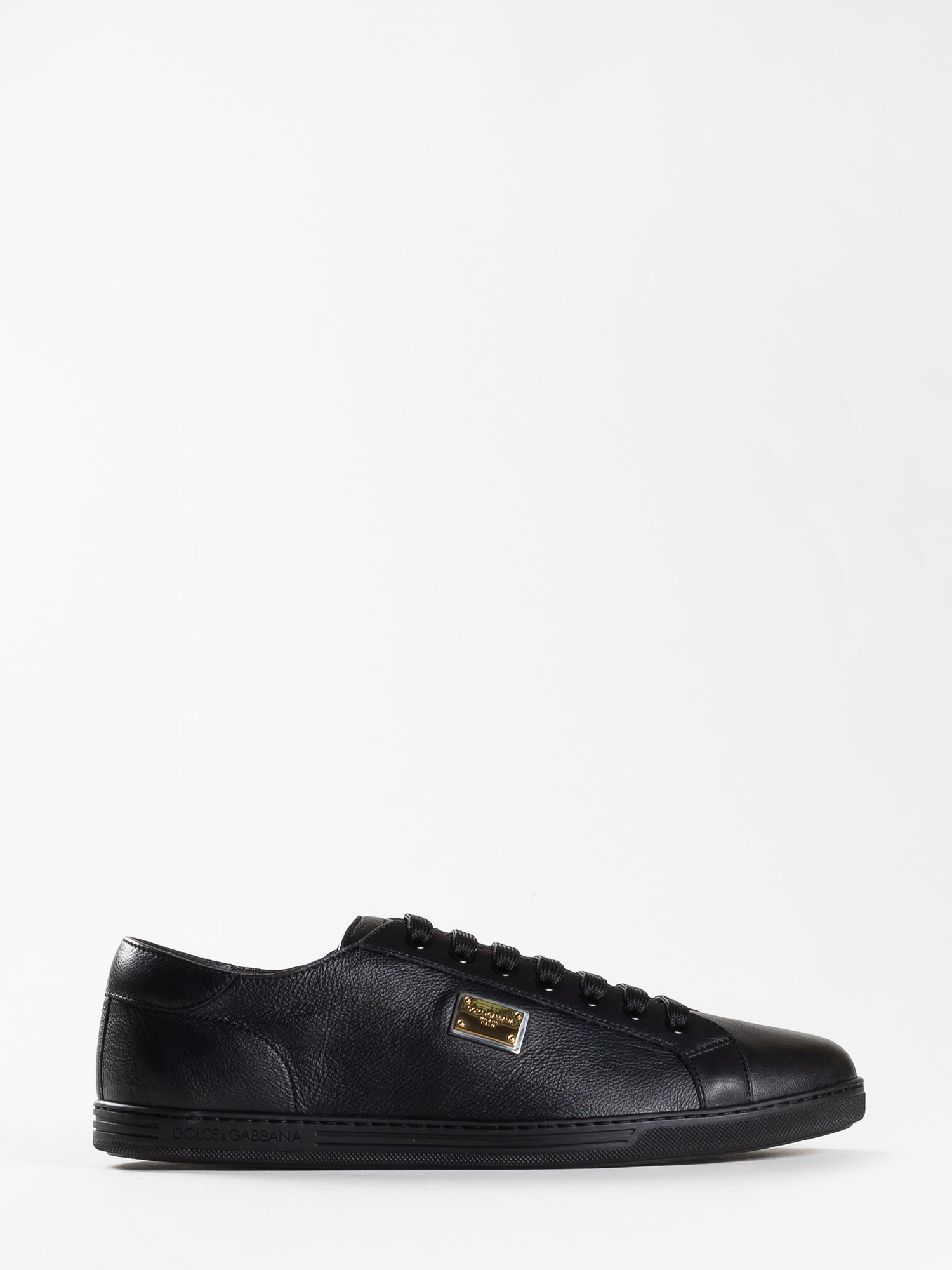 LEATHER SNEAKERS - DOLCE & GABBANA