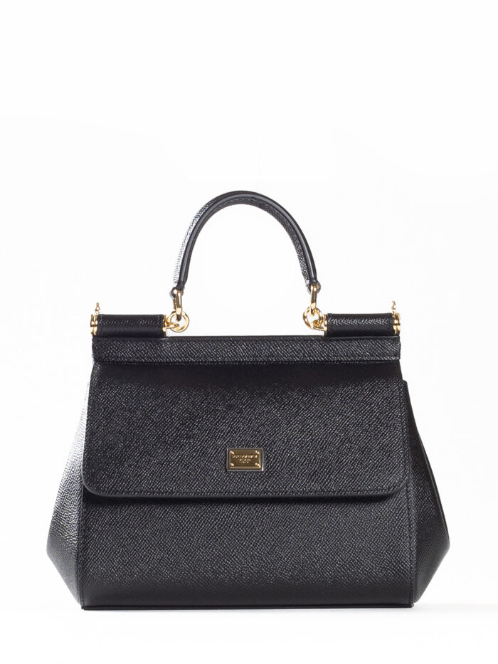 SICILY SMALL LEATHER BAG - DOLCE & GABBANA