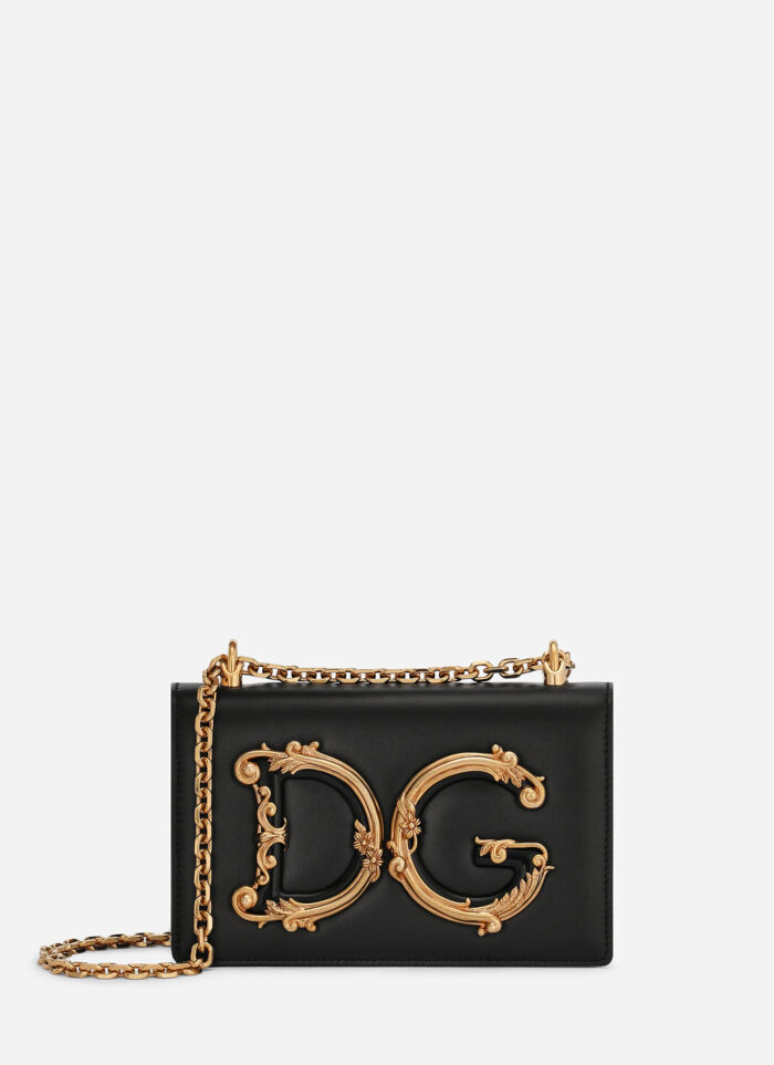 Шкіряна сумка на плече DG Girls - DOLCE & GABBANA