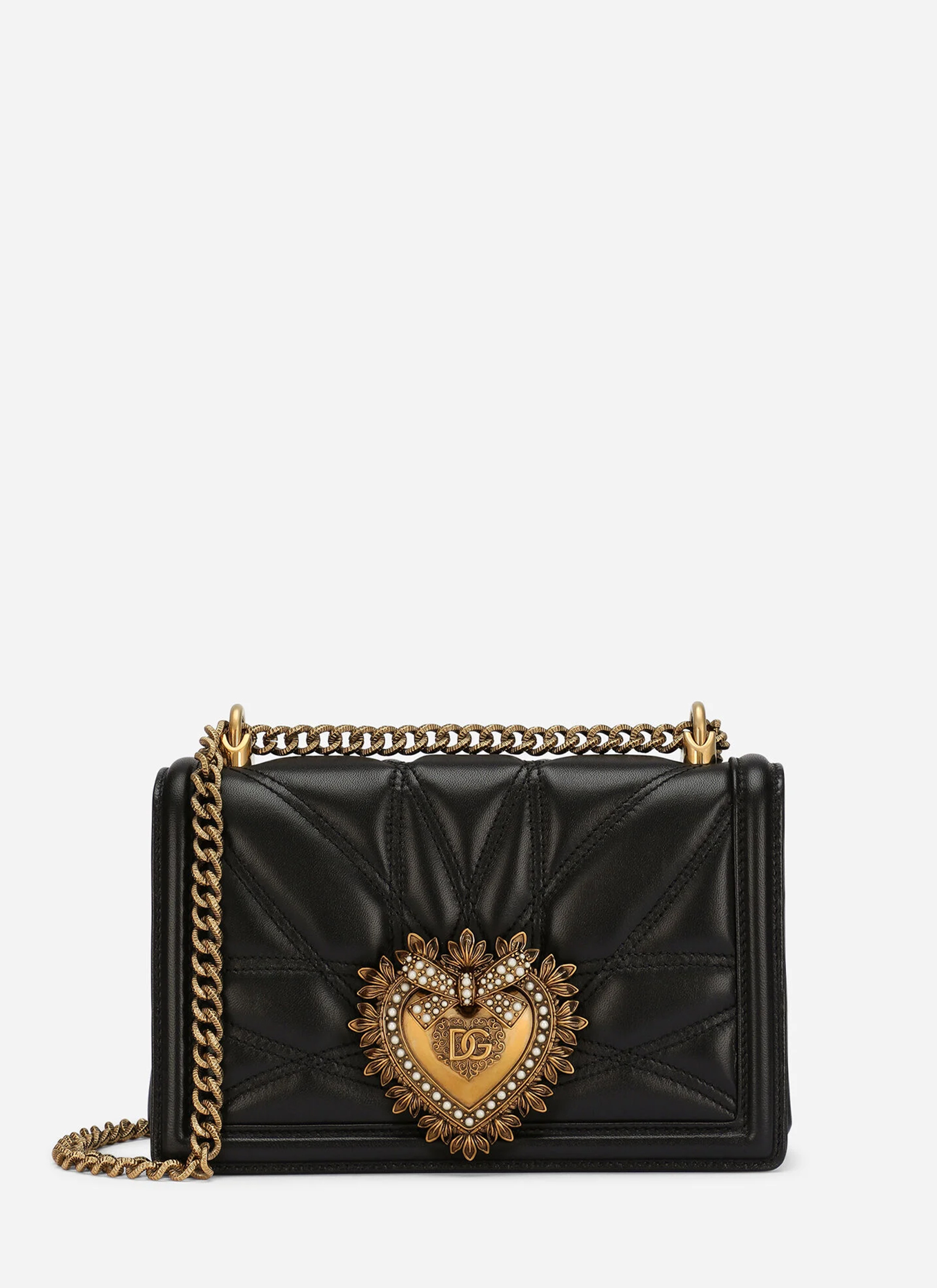 Devotion Medium Quilted Leather Bag - DOLCE & GABBANA