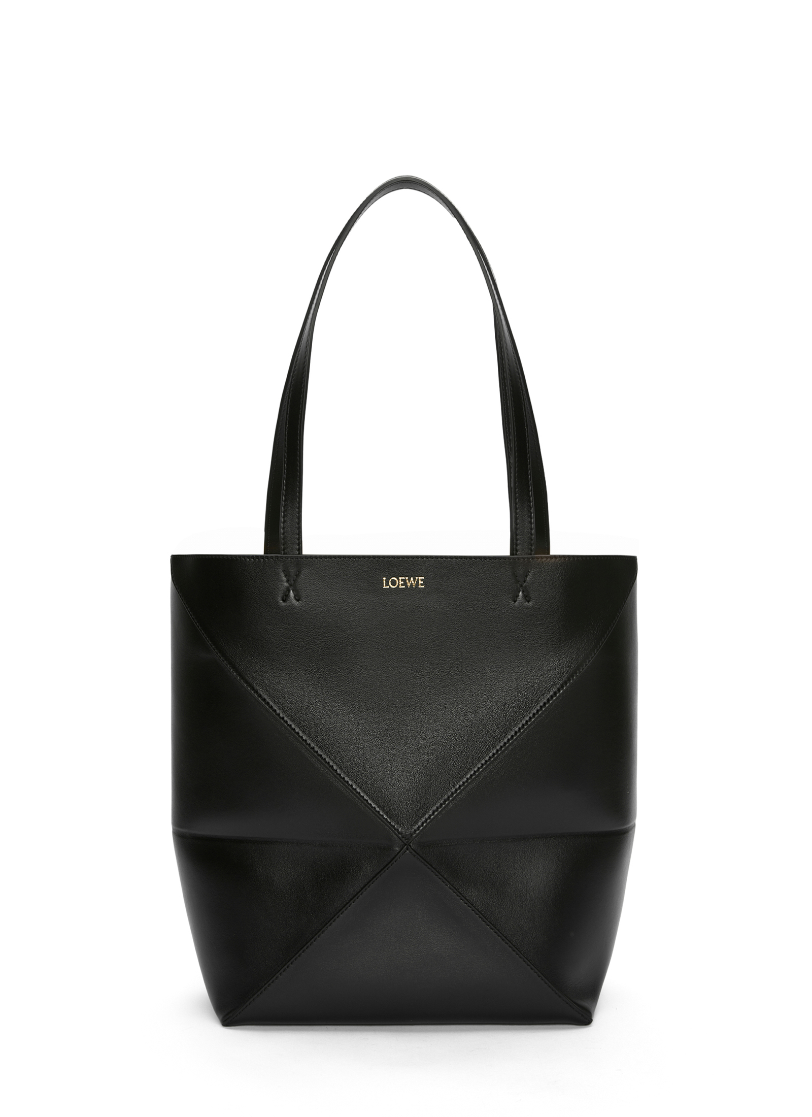 Leather Puzzle Fold Tote - LOEWE