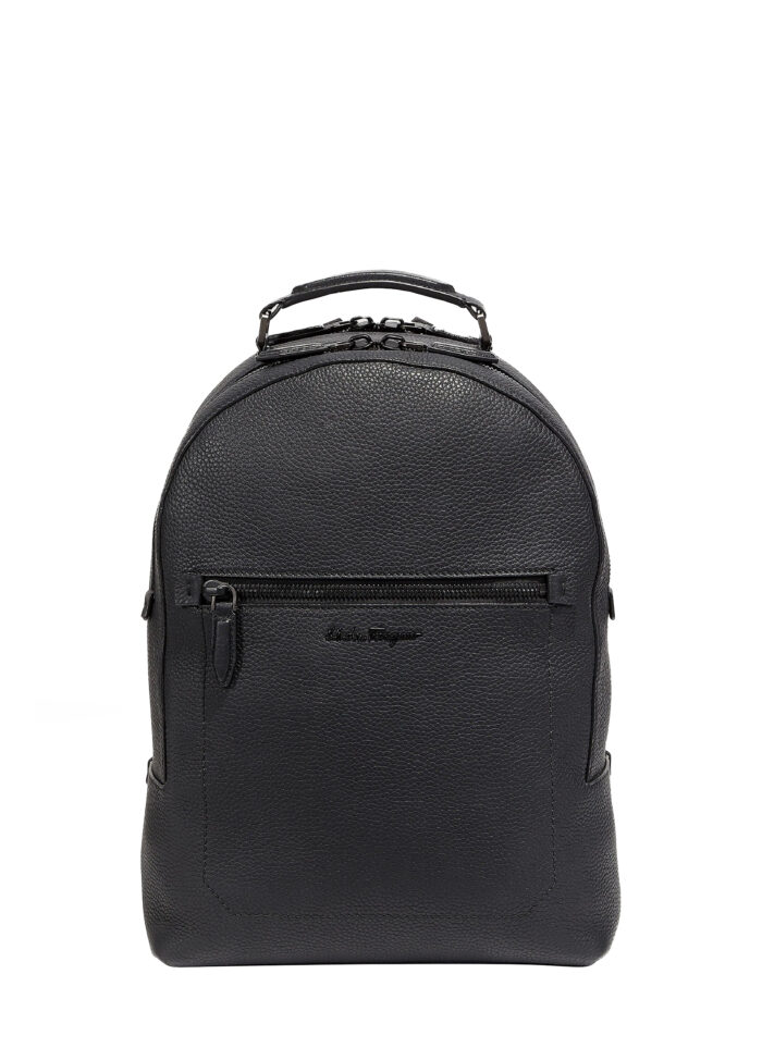 Leather backpack - SALVATORE FERRAGAMO