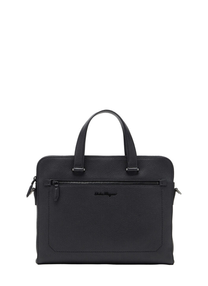 Leather briefcase - SALVATORE FERRAGAMO